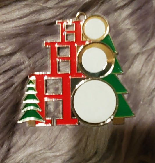 HO HO Ornament