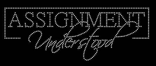 Assignment Rhinestone Transfer