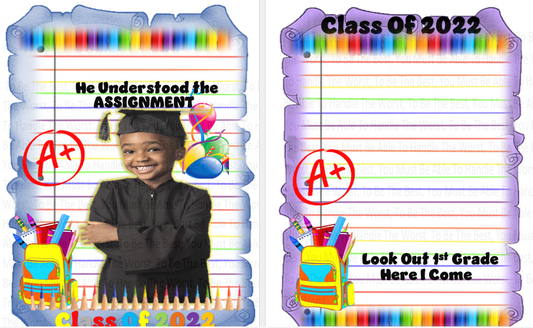 Kinder Scroll Template
